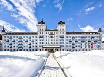 Kempinski Kosher St Moritz Snow